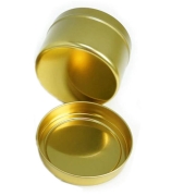 gold candle tins （1）