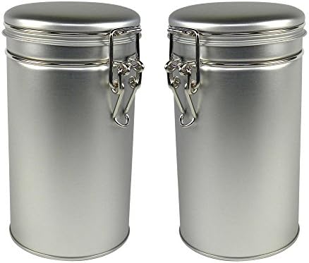 custom tea tins Practical snap-on lids