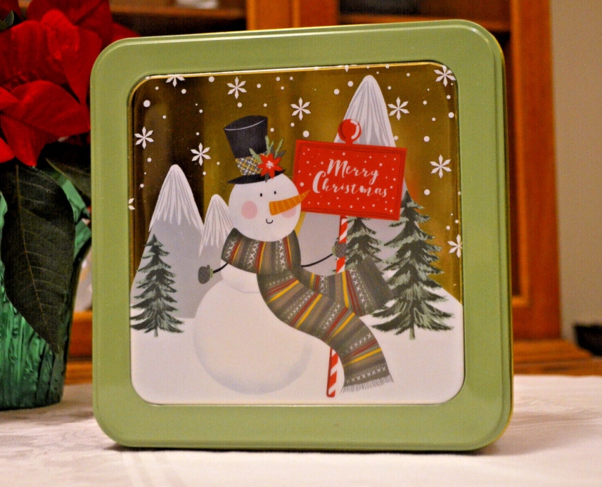 Christmas Cookie tins Bulk 1-4