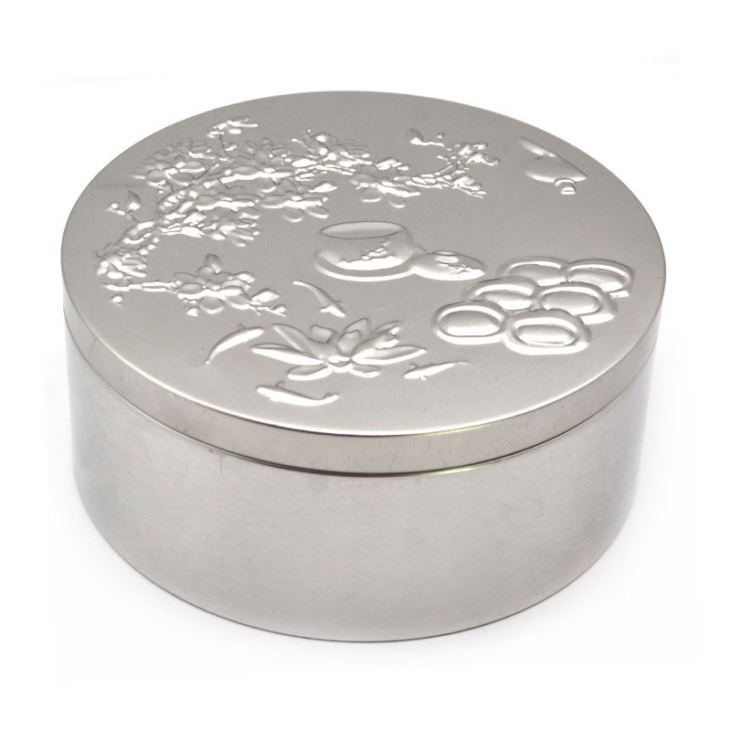 Adding precision printing and graphics to custom silver tins