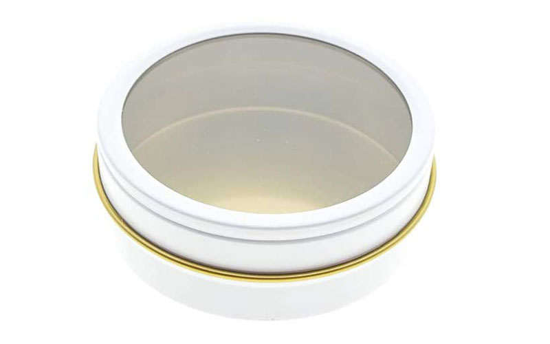 Custom Tin Can Designs with Screw-Top Vacuum Seal Configuration