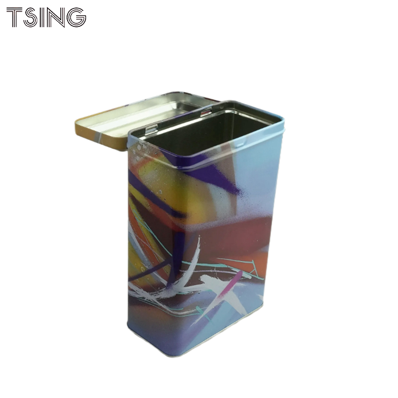Hinged lid design with compression seal
