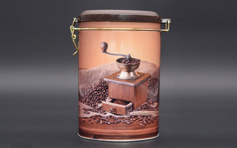 Oval Coffee Tins for Maximum Capacity
