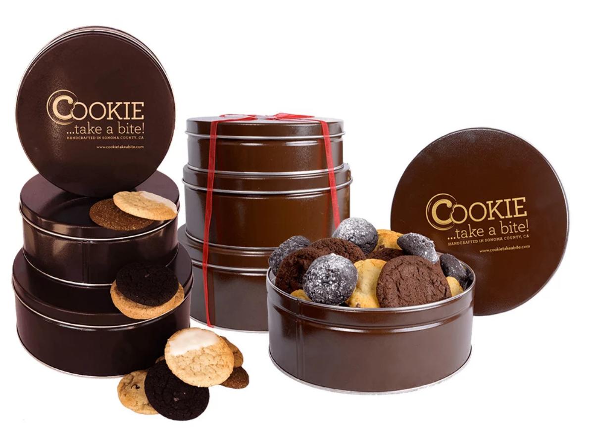 custom tin cans for luxury chocolates and Cookies