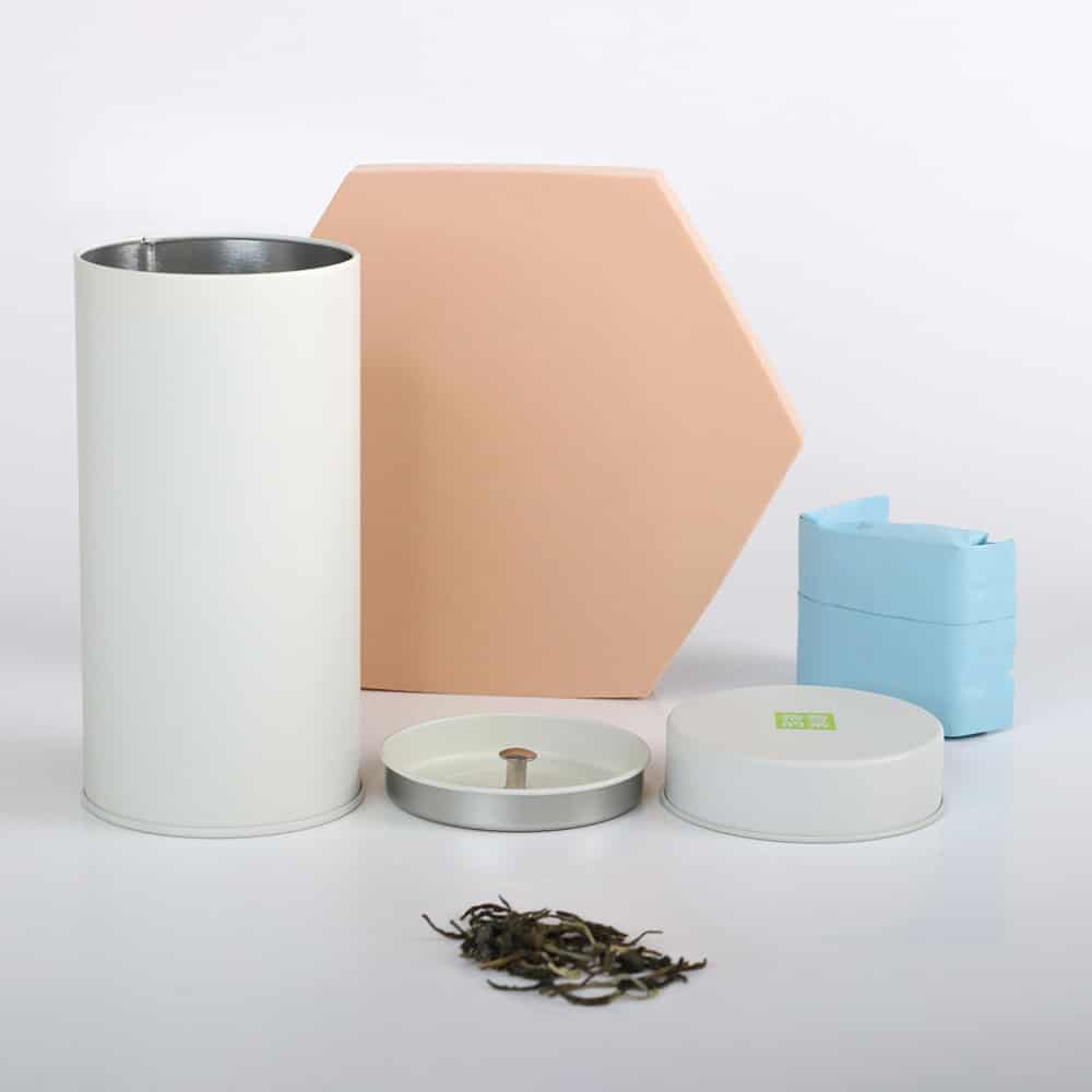 Glossy finish tea tins 9
