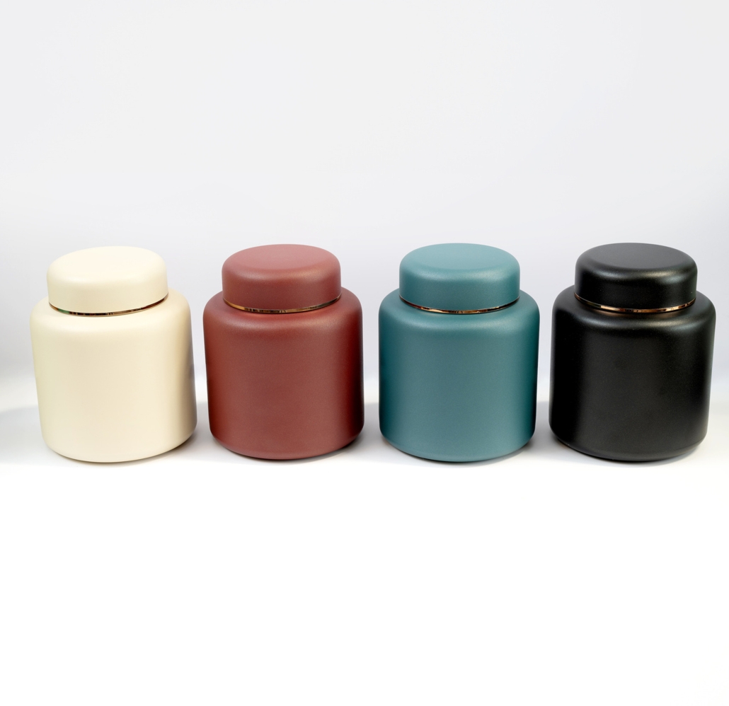 Matte Tea Tins