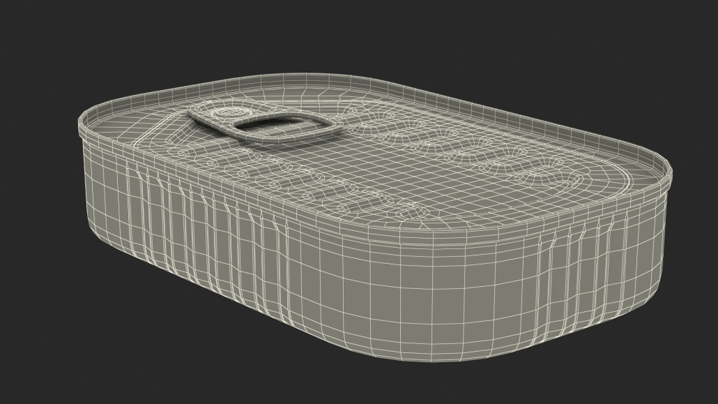 3D CAD Tin Can Mold Design