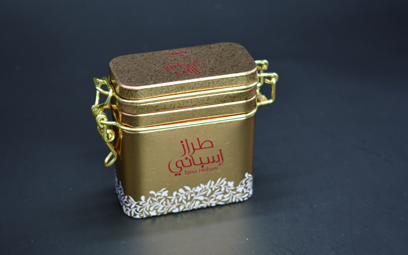 Tea Tins with Buckle Lid