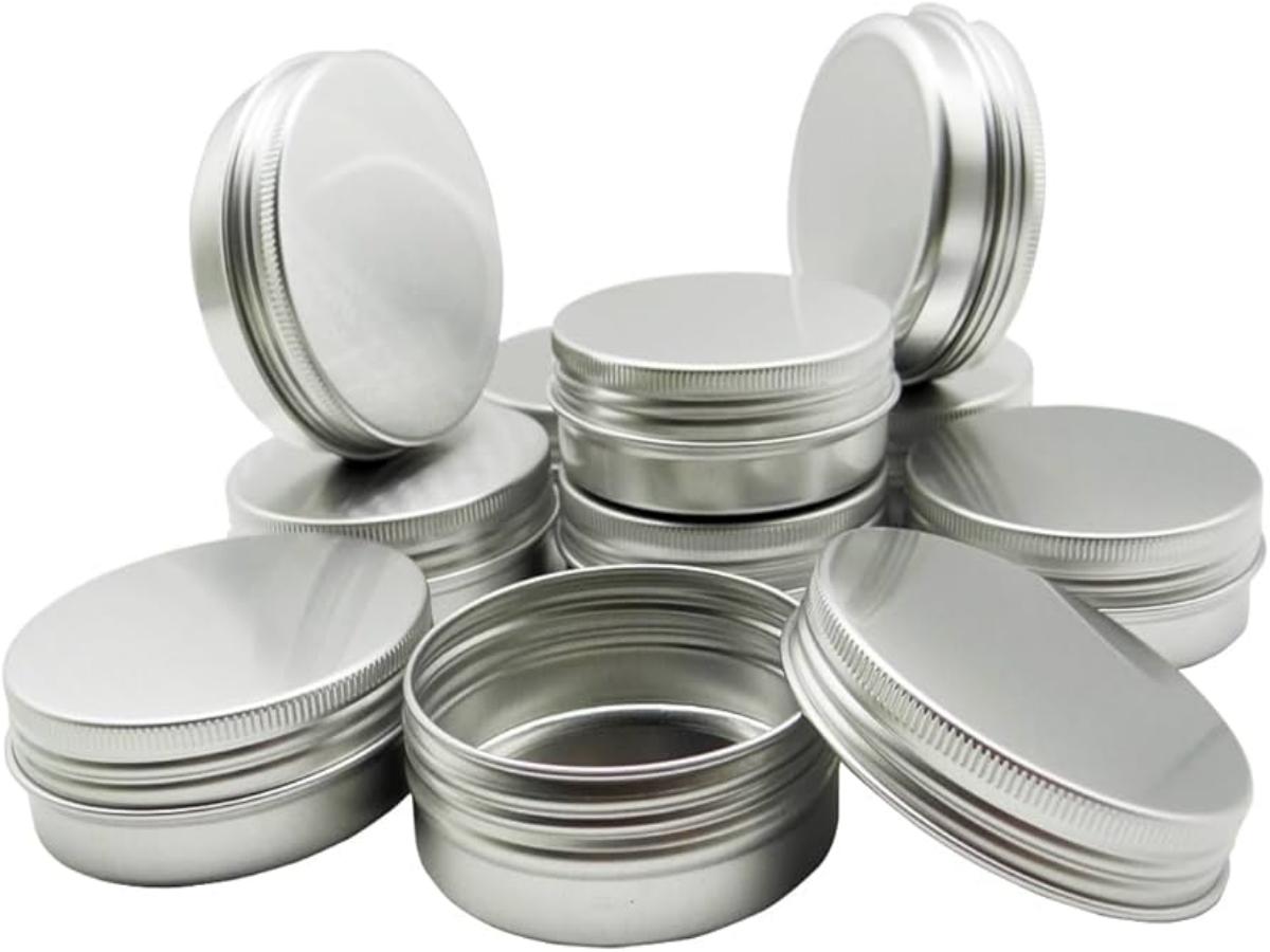 2 oz cosmetic tin containers(1)