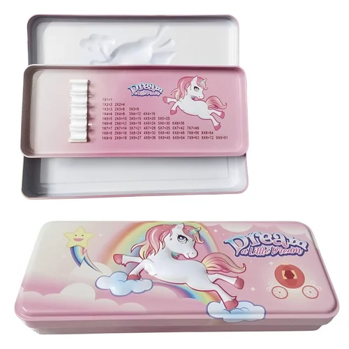 3D Embossing metal pencil case