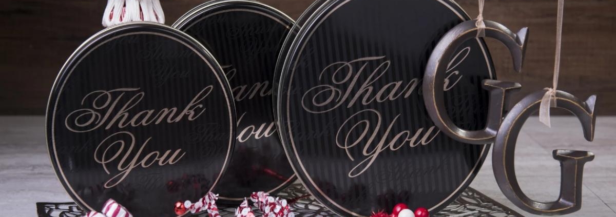 Personalized Black Tins 1-3