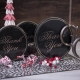 Personalized Black Tins 1-3