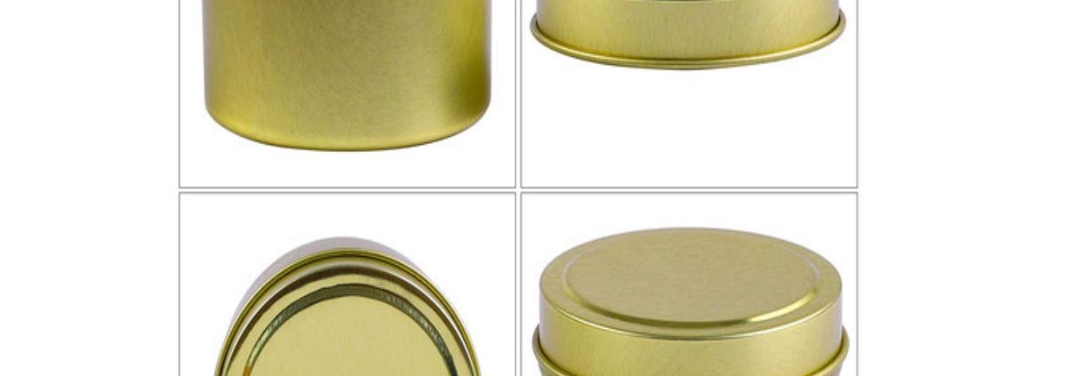 4 oz candle tins 1-2