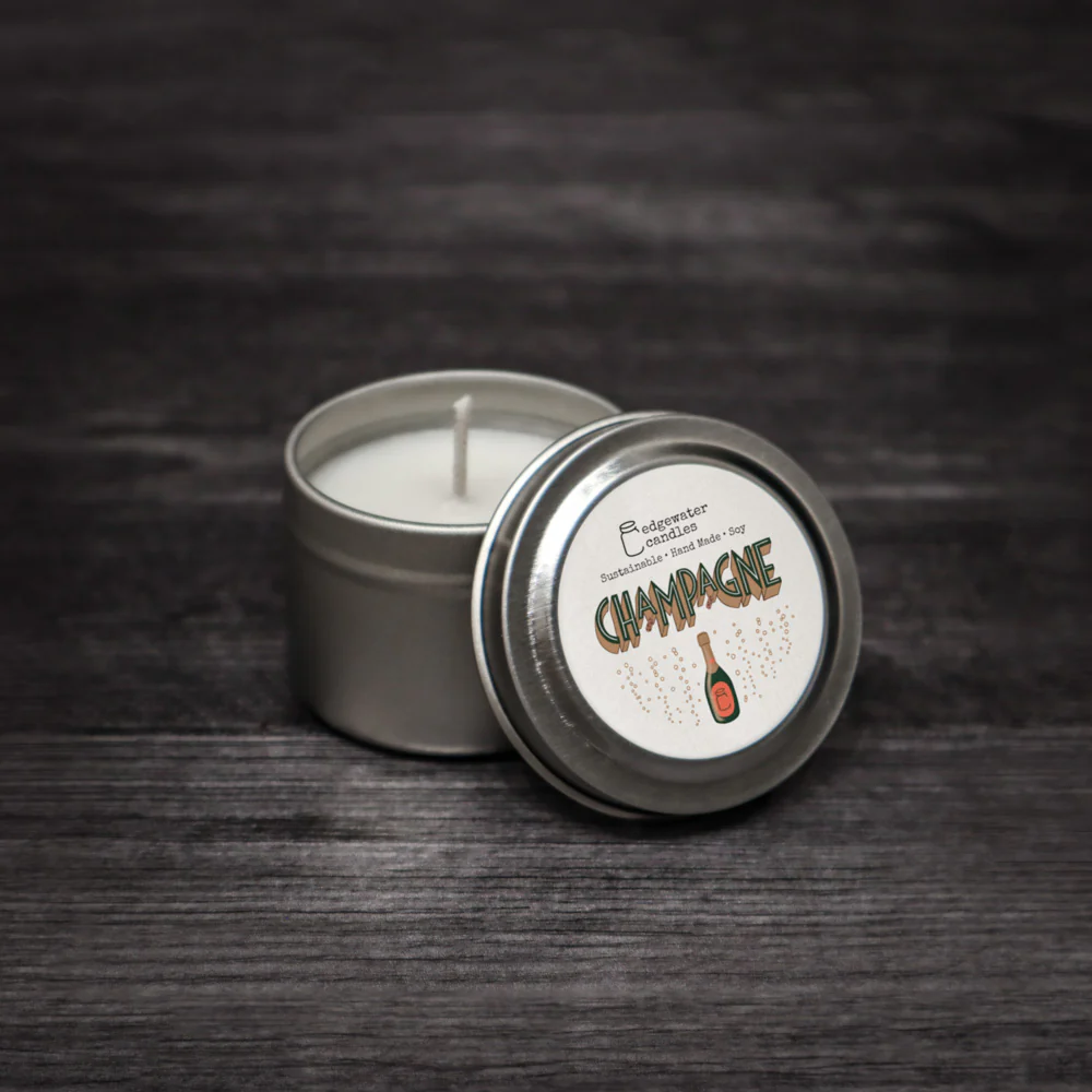 Design Details and Sealing Principles of the 4 oz Candle Tin with Rolled-Edge Flat Lid