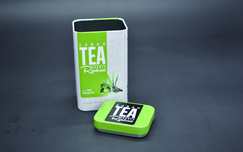 The 100g matte green tea tins use premium materials and construction to ensure safe tea storage