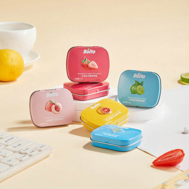 Candy Tin Can Packaging