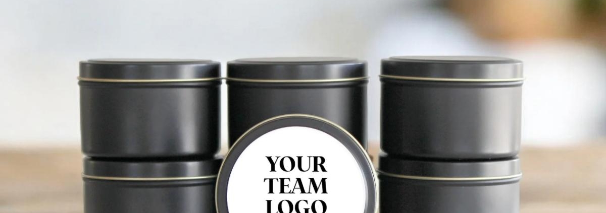 Label-Friendly 8oz Candle Tins 1