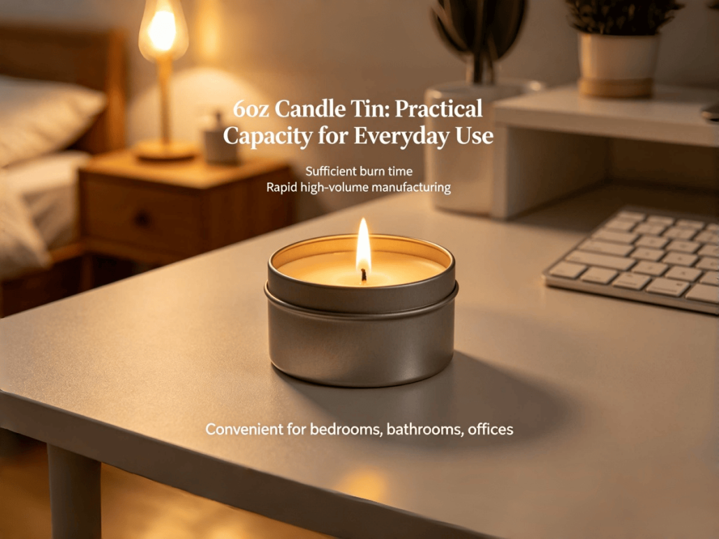 6oz Candle Tins Strike a Balance Between Value and Practicality