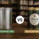 Stock Metal Tins