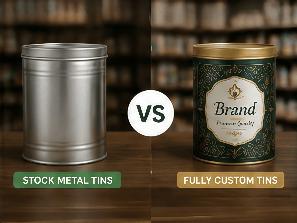 Stock Metal Tins