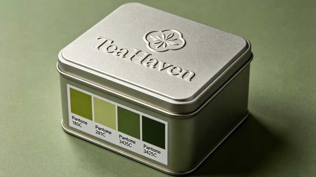 The use of Pantone color matching enhances brand consistency