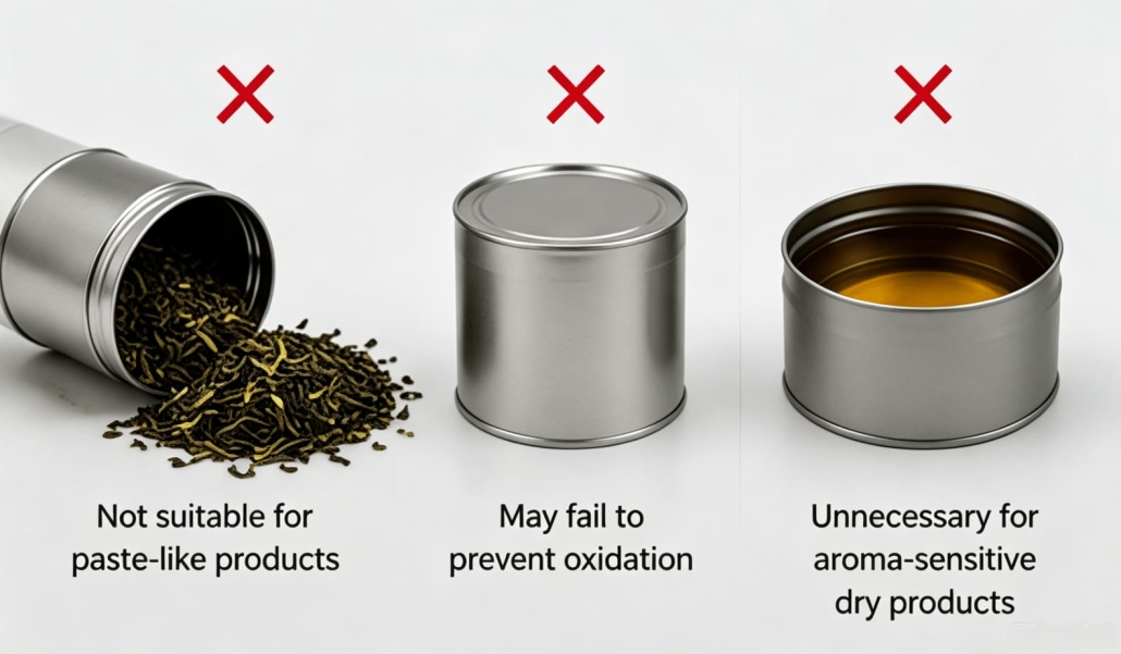 Why Can’t Generic Metal Containers Provide Optimal Sealing for Every Product