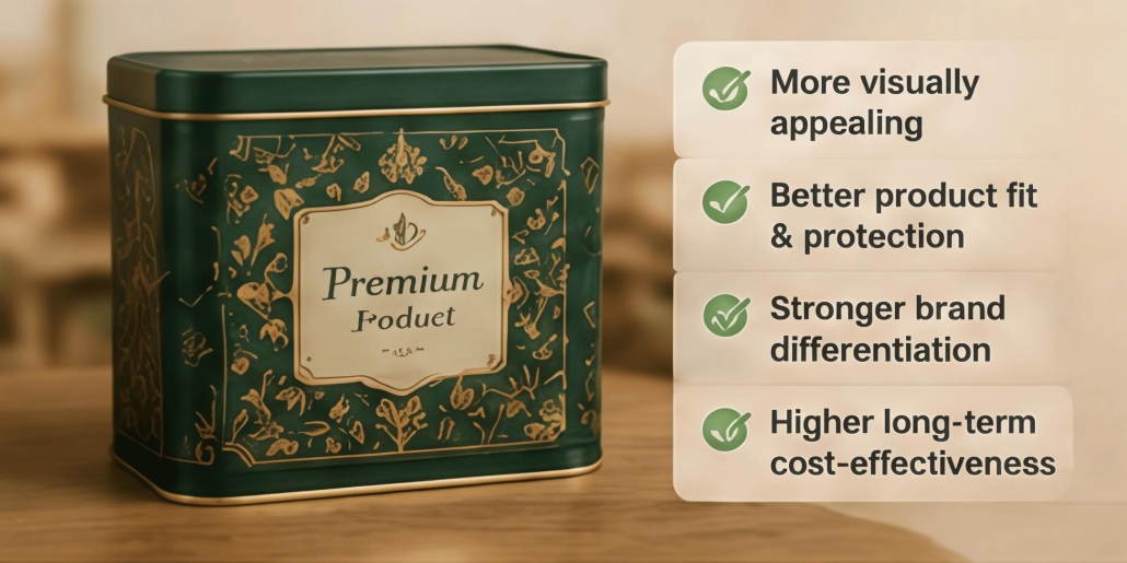 Why Do Many Brands Still Choose Custom Tin Cans