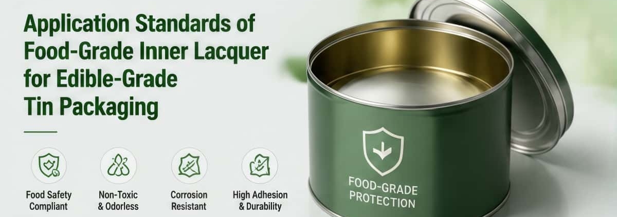 Application Standards of Food-Grade Inner Lacquer for Edible-Grade Tin Packaging