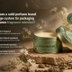 How does a solid perfume brand leverage custom tin packaging to enhance fragrance retention