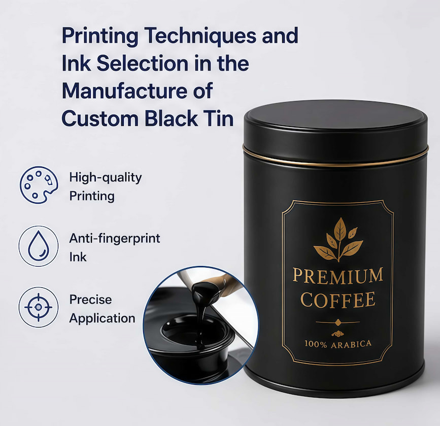 Printing Techniques and Ink Selection in the Manufacture of Custom Black Tin (1)