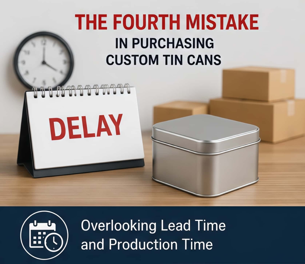 The Fourth Mistake in Purchasing Custom Tin Cans