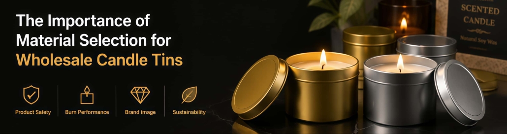 The Importance of Material Selection for Wholesale Candle Tins