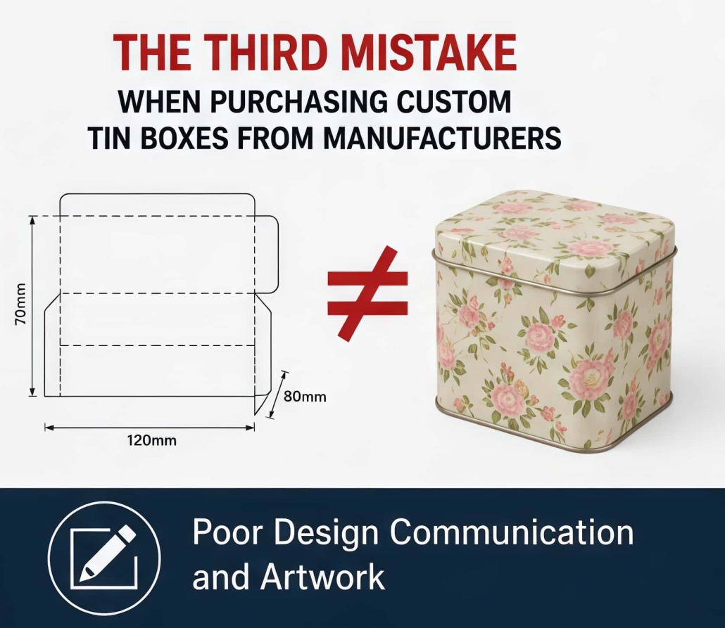 The Third Mistake When Purchasing Custom Tin Boxes from Manufacturers