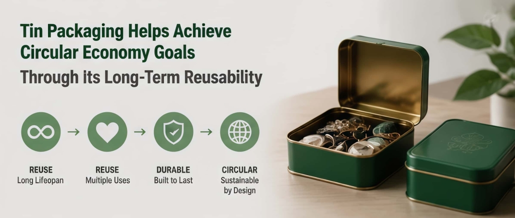 Tin Packaging Helps Achieve Circular Economy Goals Through Its Long-Term Reusability