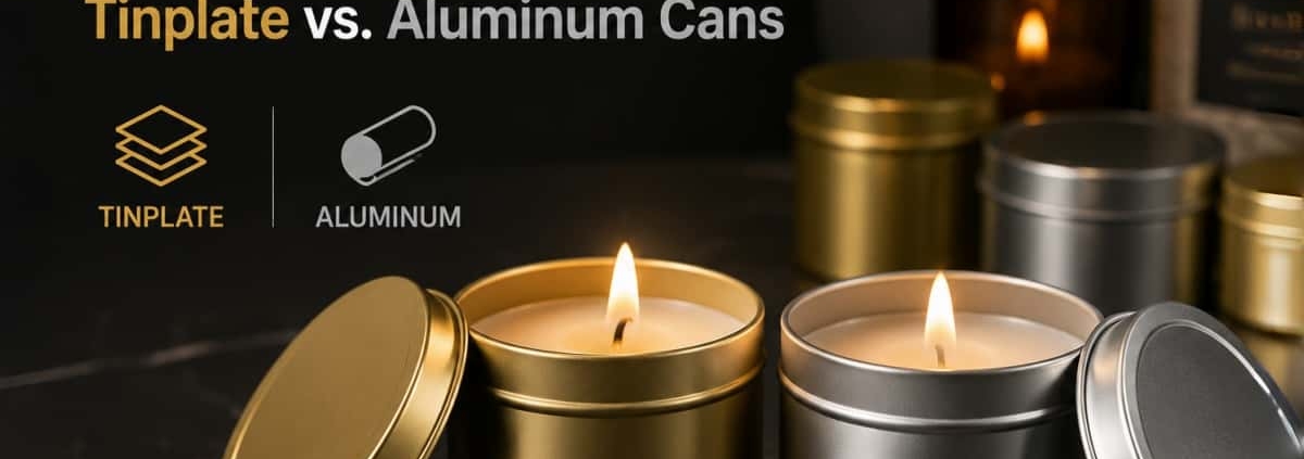 Tinplate vs Aluminum Which Material Is Better for Wholesale Candle Tins