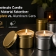 Tinplate vs Aluminum Which Material Is Better for Wholesale Candle Tins