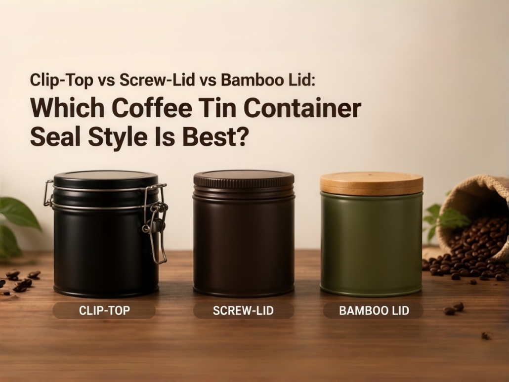 Which Coffee Tin Container Seal Style Is Best