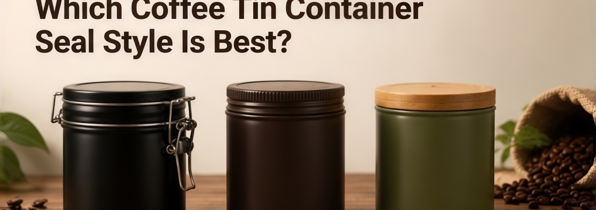 Which Coffee Tin Container Seal Style Is Best