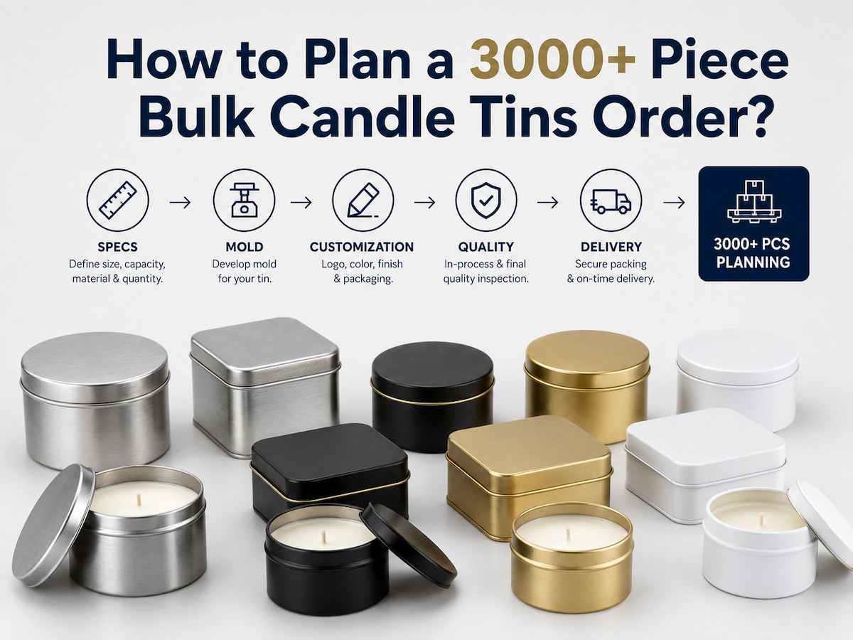 How to Plan a 3000+ Piece Bulk Candle Tins Order