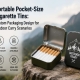 Portable Pocket-Size Cigarette Tins
