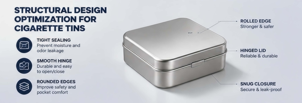 Structural Design Optimization for Cigarette Tins
