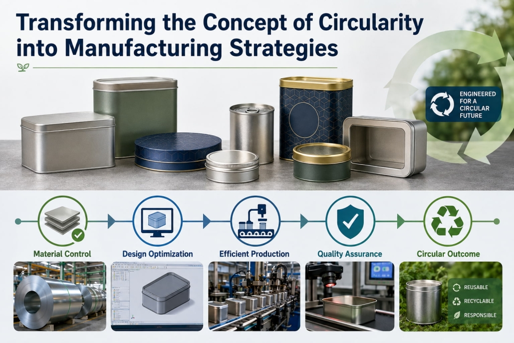 Transforming the Concept of Circularity into Manufacturing Strategies