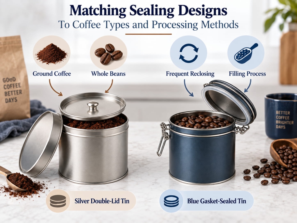 Matching Sealing Designs to Coffee Types and Processing Methods