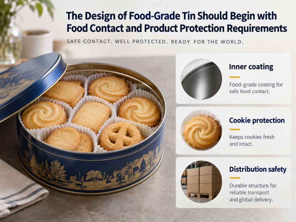 The Design of Food-Grade Tin Should Begin with Food Contact and Product Protection Requirements