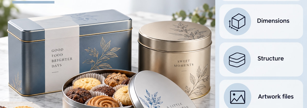 What Design Details Should You Confirm Before Ordering Custom Food Tins in Bulk