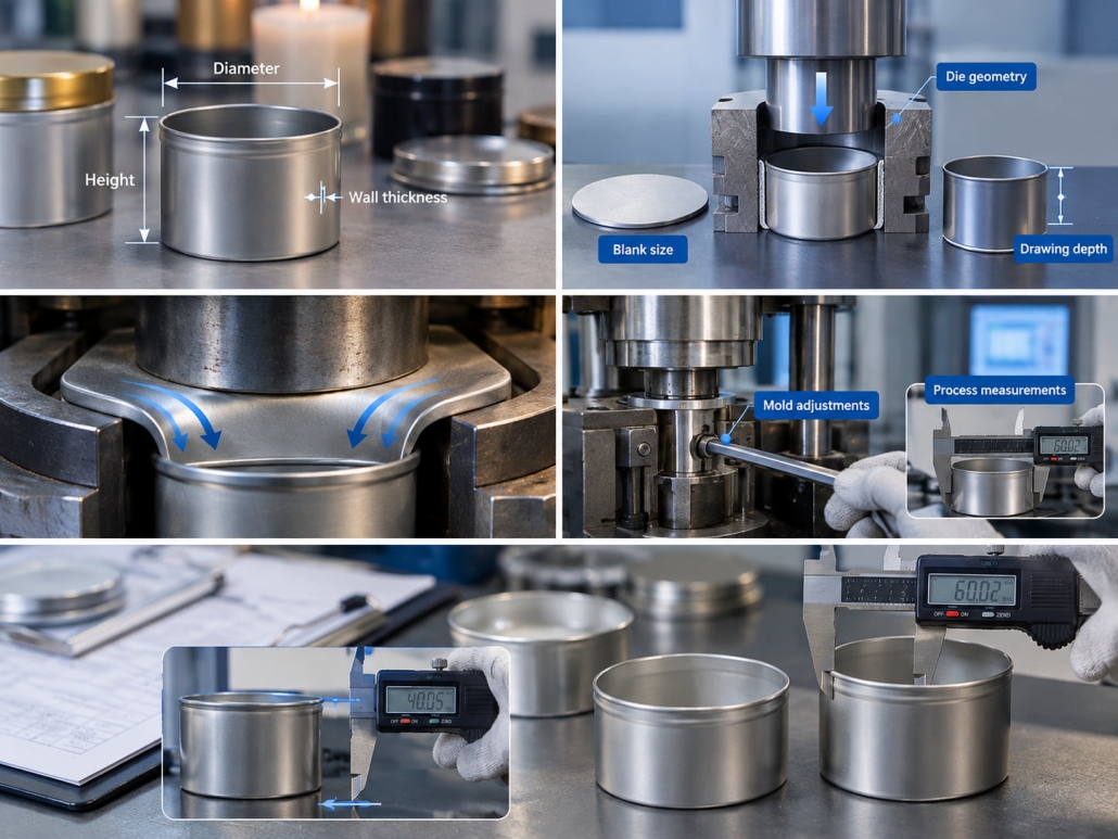 Ensure Dimensional Consistency Through Mold Adjustments and Process Measurements