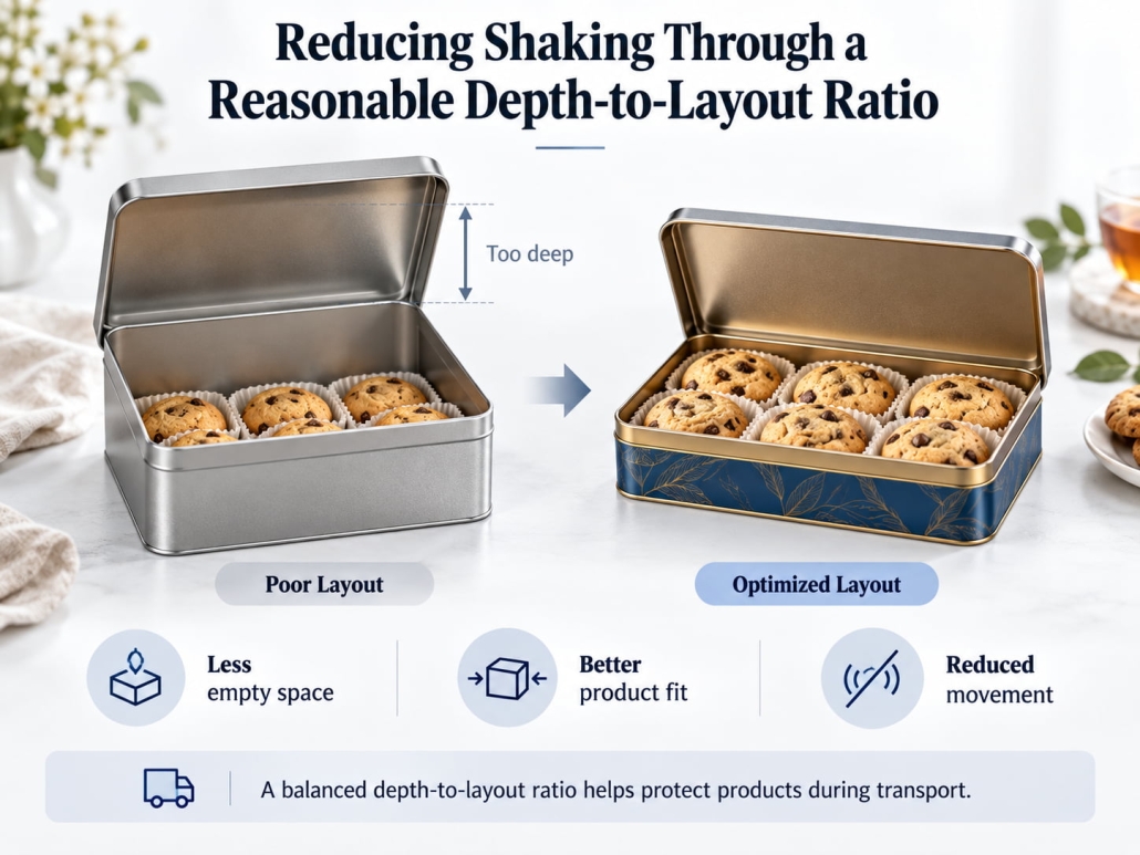 Reducing Shaking Through a Reasonable Depth-to-Layout Ratio